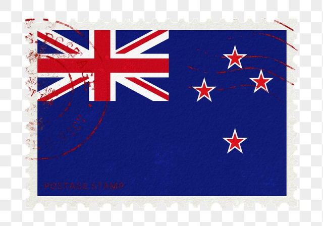 New Zealand flag png post | Free PNG - rawpixel