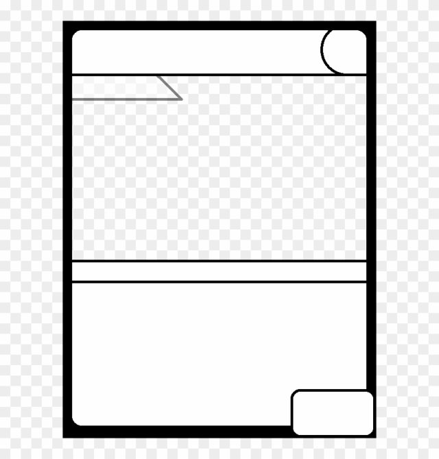 Nice Trading Card Templates Mold - Board Game Card Template Transparent