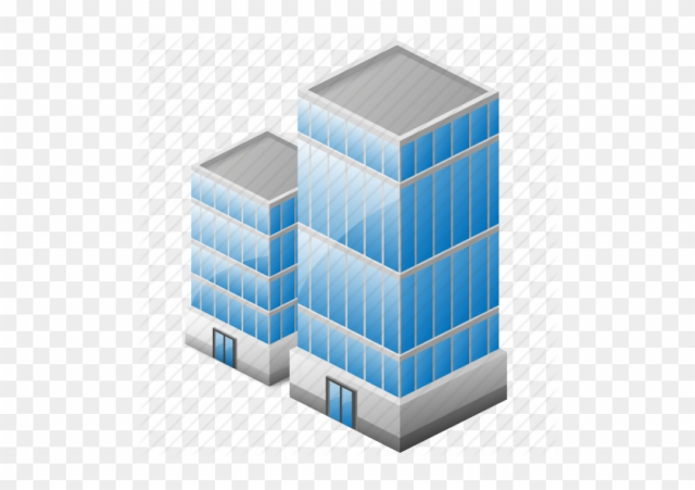 Office Building Clipart 3d For Kids - Buildings Icon