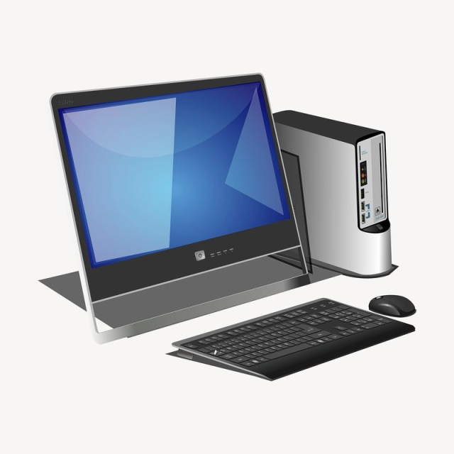 Free: Office computer clipart, illustration psd. | Free PSD - rawpixel ...