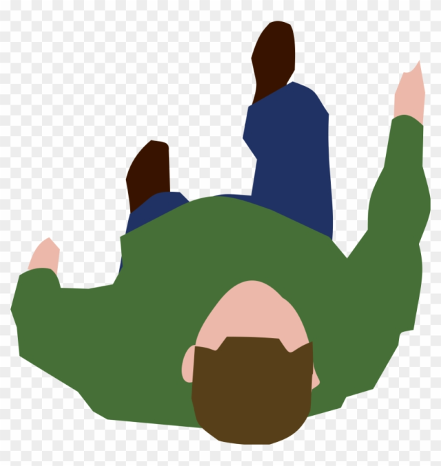 Open - Person Walking Top View