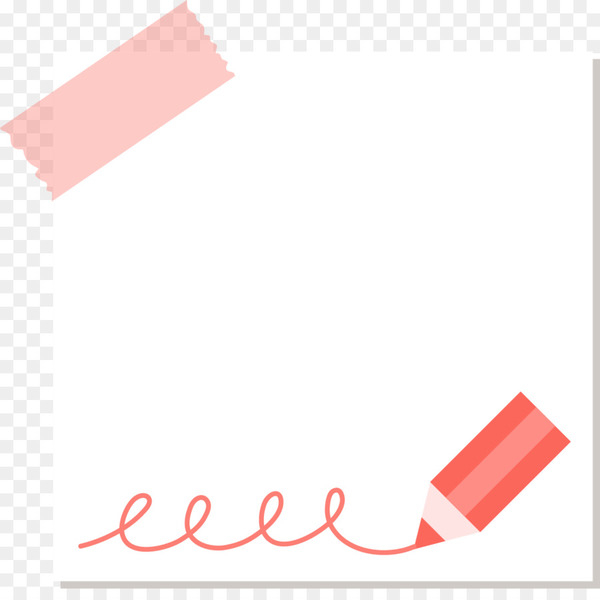 Paper Post-it note Sticky Notes - Color sticky notes vector material