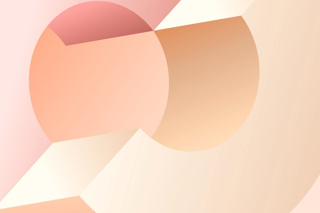 Peachy abstract background, geometric shape | Free PSD - rawpixel