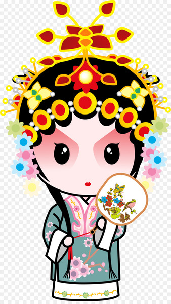Peking opera Dan Stock illustration Image -