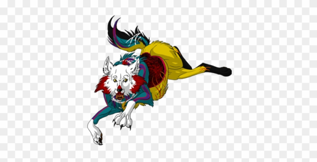 Pennywise The Dancing Clown Wolf - Pennywise The Dancing Clown Wolf
