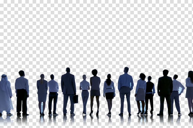 People illustration, Employment agency Recruitment Advanced Personnel Services Temporary work, Business People Silhouettes transparent background PNG clipart