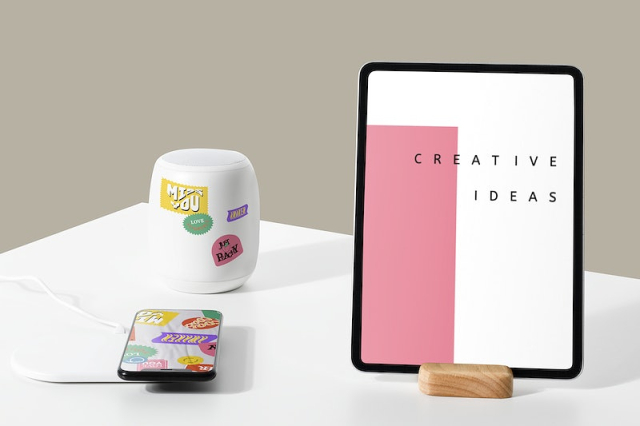 Phone and tablet screen mockup | Free PSD Mockup - rawpixel