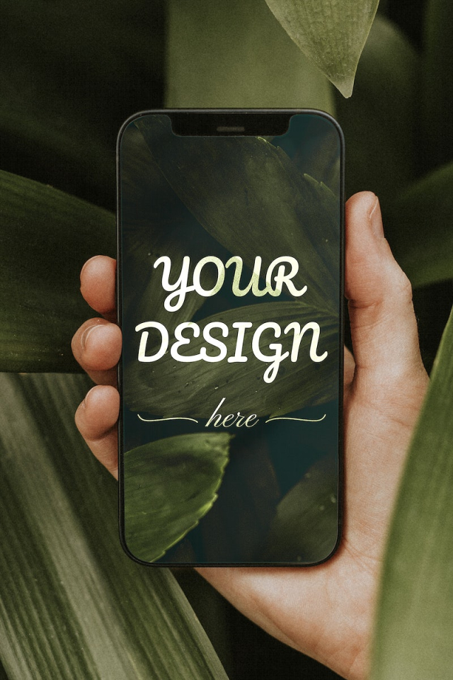Phone screen mockup psd design | Free PSD Mockup - rawpixel