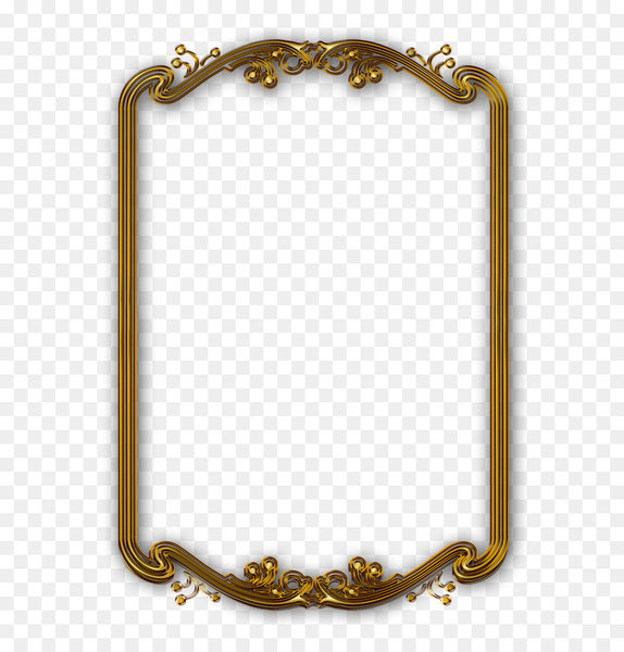 Picture frame Frame line - Classical gold frame