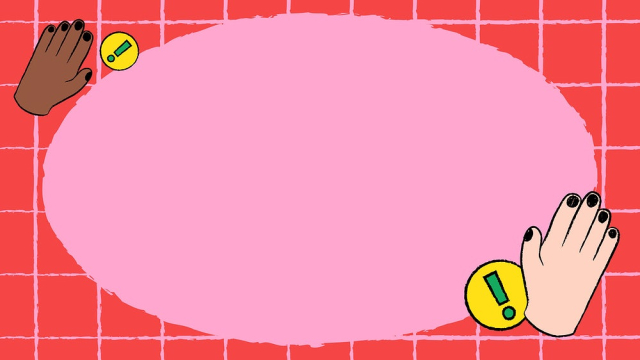 Pink funky desktop wallpaper frame, | Free Vector - rawpixel