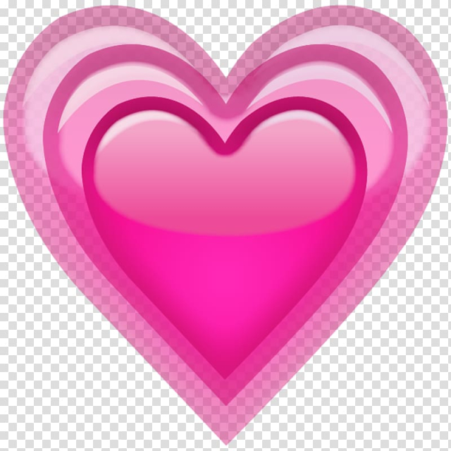 Pink heart , Emoji Heart Computer Icons Symbol, blushing emoji transparent background PNG clipart