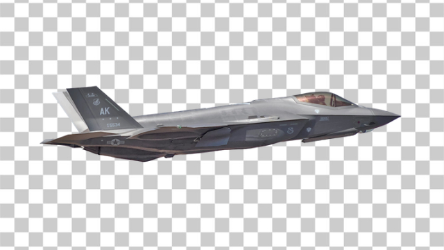 PNG F-35 Lightning II Stealth Fighter Jet in Flight