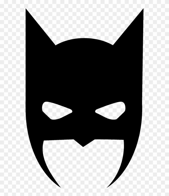 Png File - Batman Mask Clipart