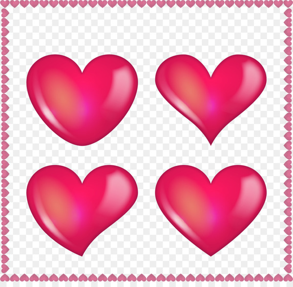 Postage stamp Paper Philately Heart - Emitting material within HD 3d love red gold