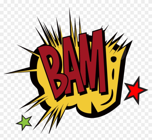 Pow Png - Transparent Comic Book Effect Png