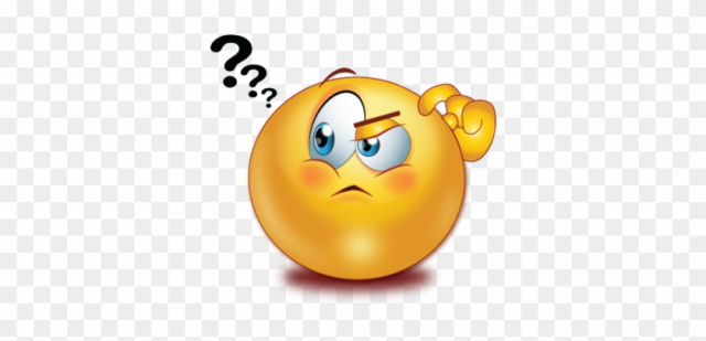 Question Mark Clipart Smiley Face - Emoji With Question Mark