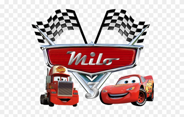 Картинки По Запросу Rayo Mcqueen Y Sus Amigos Png - Logo De Cars Para Editar