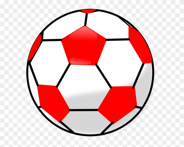 Red And White Soccer Ball