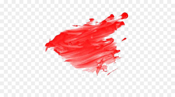 Red Painting Pigment - Red paint splash