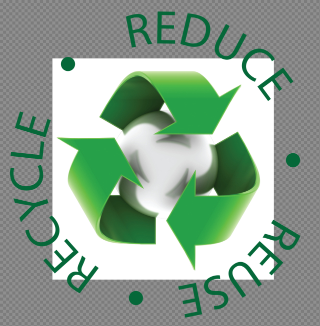 Free: Reduce Reuse Recycle Earth PNG Transparent Reduce Reuse Recycle ...