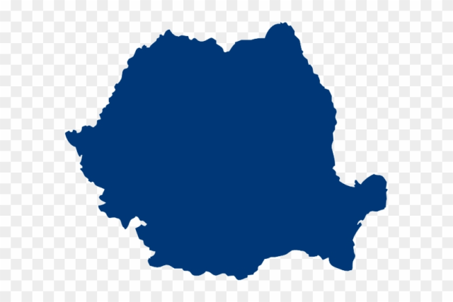 Romania Map Vector