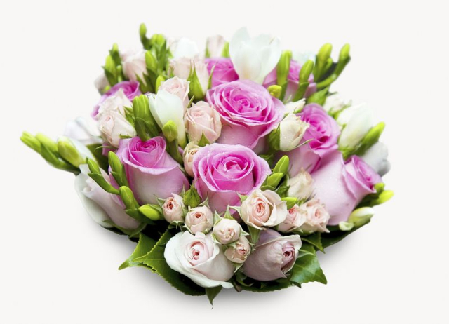 Rose flower bouquet, Spring isolated | Free Photo - rawpixel