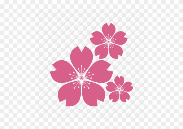 Sakura Icon Clipart Computer Icons Cherry Blossom Clip - Transparent Background Sakura Icon