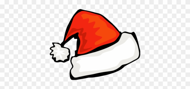 Santa Hat Clipart Christmas Boot Pencil And In Color - Santa Hats