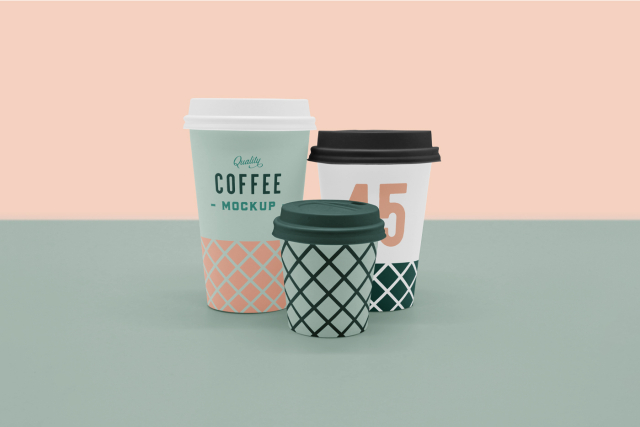 Scene Coffee Cup Mockup quality coffee u 