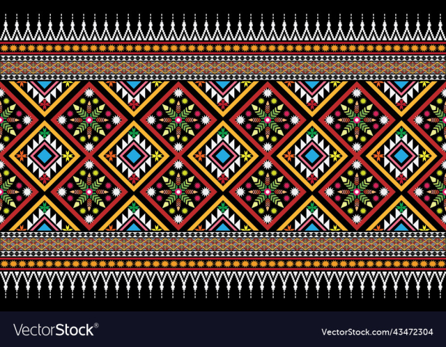 seamless decorative boho ancient hand drawn