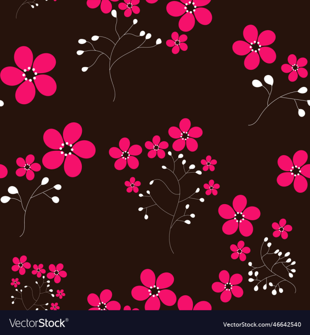 seamless floral pattern design