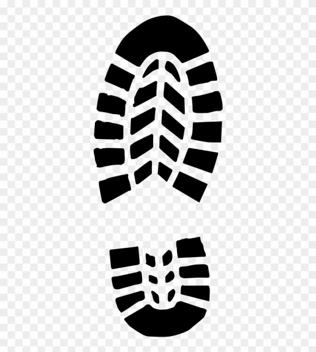 Shoe Print Clipart - National Safety Month Tips