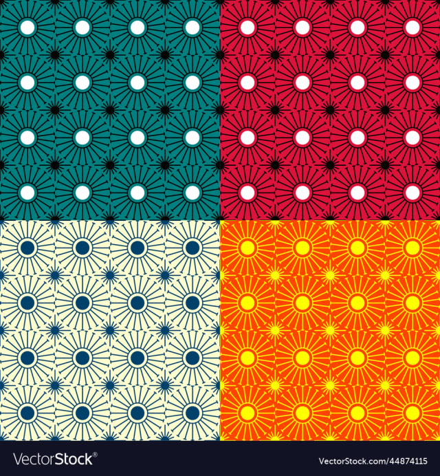 shweshwe sun pattern