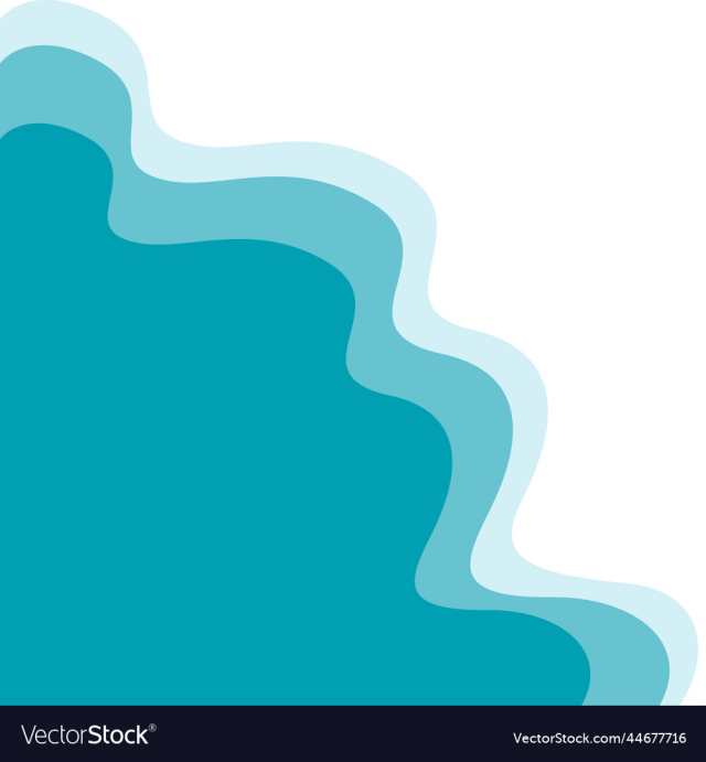 simple of blue waves