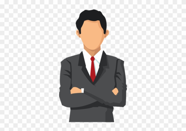 Single Businessman Fashion Icon - Business Man Icon Png