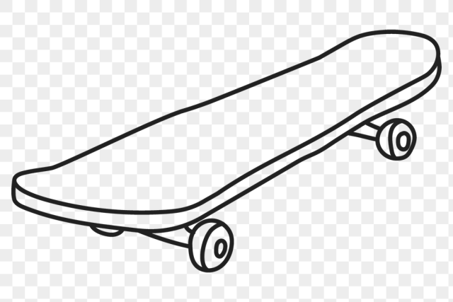 Skateboard png sticker, sport equipment | Free PNG Illustration - rawpixel