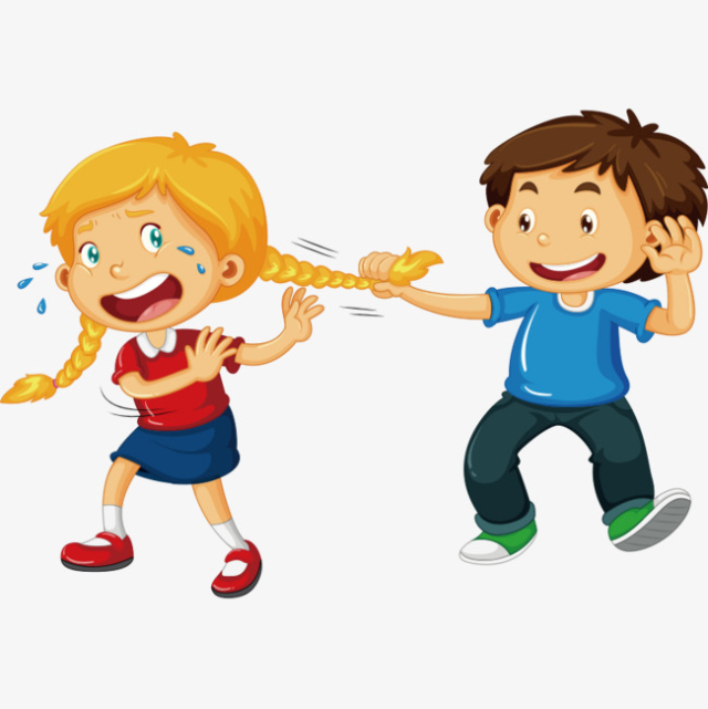 Slapstick Kids, Kids Clipart, Fight, Little Boy PNG Image and ...