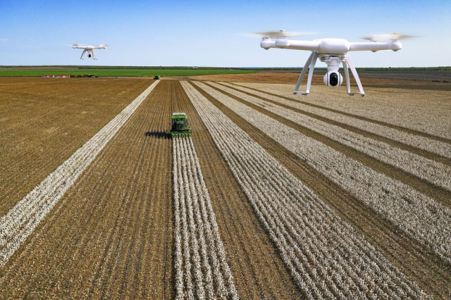 Smart farming, agricultural drone technology | Free Photo - rawpixel