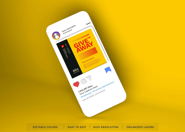Social Banner Mockup - Freebies Mockup
