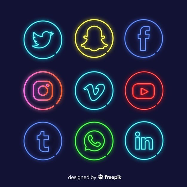 Social media logo collection