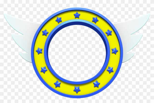 Sonic The Hedgehog Title Ring By Tomothys - Sonic Title Screen Ring