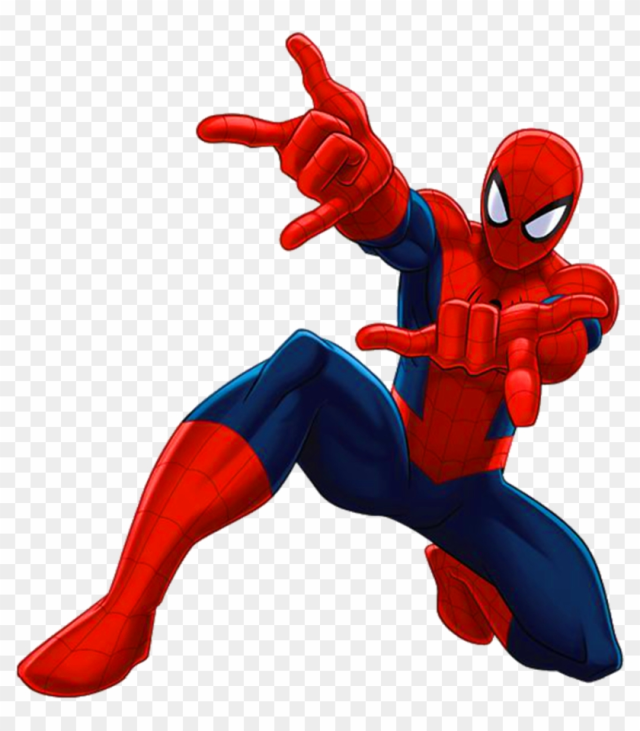 Spider-man Cartoon Png Picture - Spiderman Png