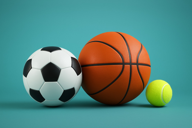 Sport Balls Collection: Soccer, Basketball, and Tennis