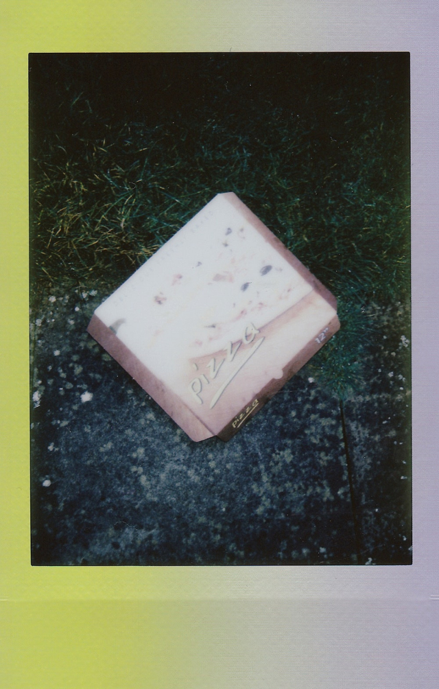 Square White and Brown Box