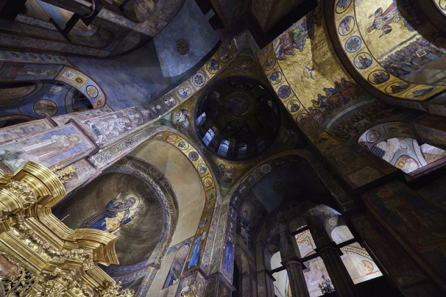 St. Sophia's cathedral ceilings, Kyiv, | Free Photo - rawpixel