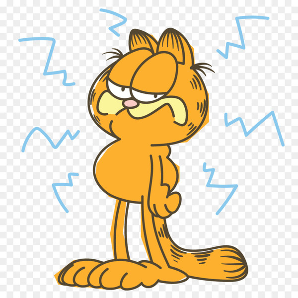 Sticker Clip art LINE Garfield Illustration - line