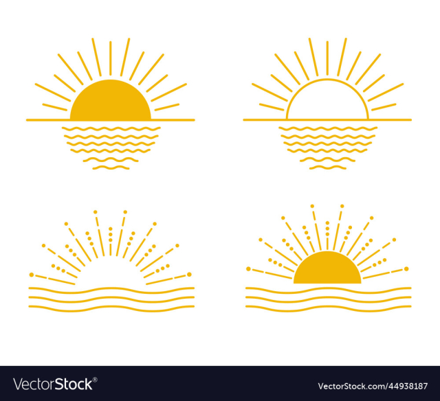 sun vintage art