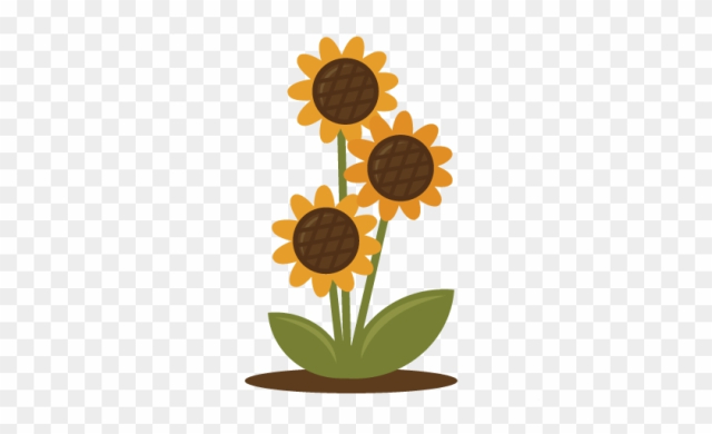 Sunflower Svg Files For Scrapbooking Sunflower Svg - Sun Flower Vase Clip Art