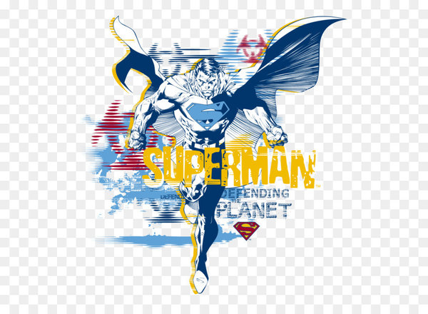 Superman T-shirt Hoodie Iron-on - Character printing
