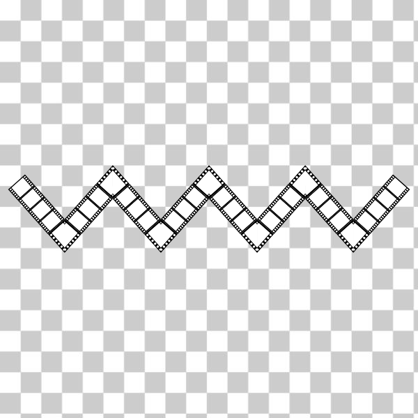 SVG Abstract film strip